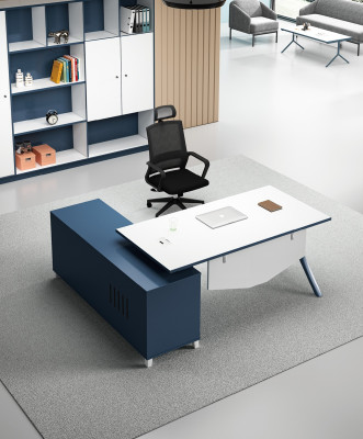 Desk with Shelf Home Office Decoration Office Furnishings Furniture Desk