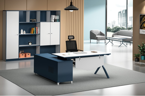 Desk with Shelf Home Office Decoration Office Furnishings Furniture Desk
