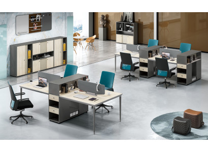 Office Furniture Furnishings Tables Table 4 Workstations Desk Call Center