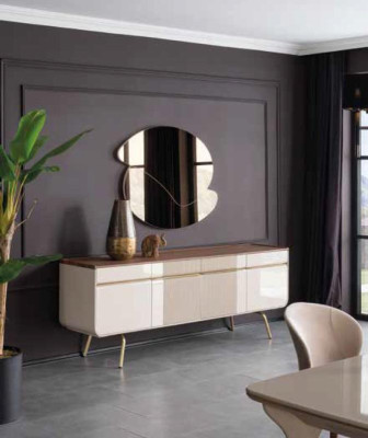 Living room suite 6 pieces. Set Chair Table Sofa Mirror Complete Furniture