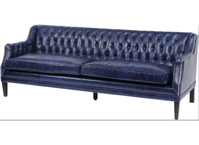 Blue e Chesterfield Sofa Couch Upholstery Fabric Leather Couchen Suite 4 Seater new Blue e Chesterfield Sofa Couch Upholstery Fabric Leather Couchen Suite 4 Seater new