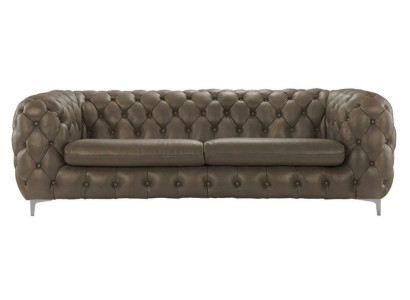 Chesterfield Sofa Brown xxl Big Leather Living room Furniture 4 Seater Violet Yellow Green