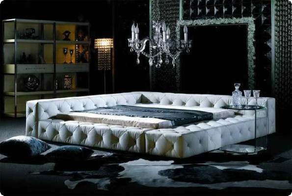 Designer Chesterfield Luxury Waterbed Bed Beds Complete System