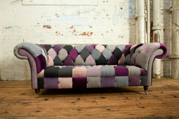 Chesterfield Sofa 3 Seater Upholstery Designer Couches Sofas Suite Three Seater