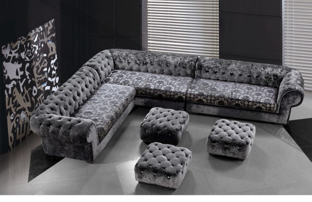 Design three-seater seater set sofa upholstery couch modern luxury 250x350cm