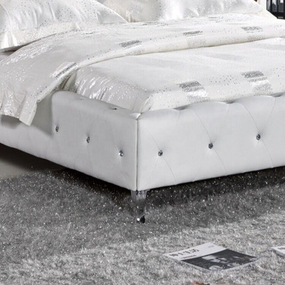 Chesterfield Designer Bed Bedroom Leather Textile Upholstery 140/160/180/200 cm