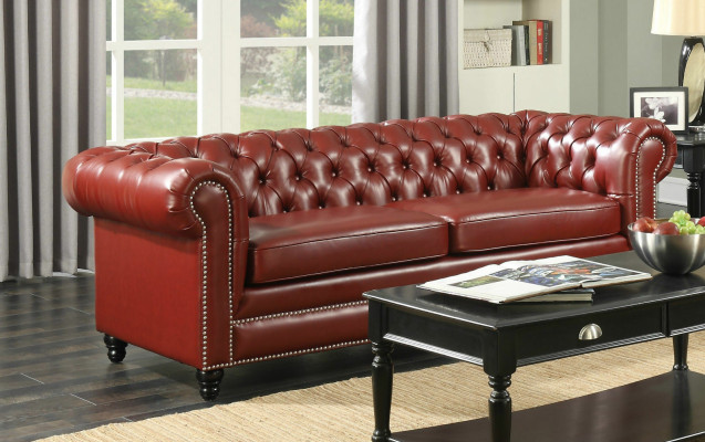 Brown Chesterfield Sofa 3+2 Seater Upholstery Designer Couches Sofas Suite