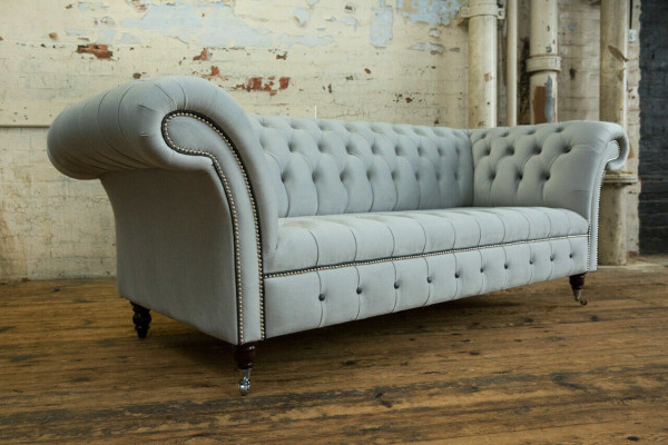 Chesterfield Sofa Set 3+2 Seater Velvet Velor Suite Design Sets