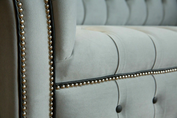 Chesterfield Sofa Set 3+2 Seater Velvet Velor Suite Design Sets