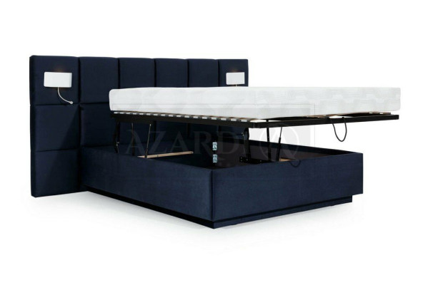 Bedroom Design luxury Bed 200x200 Texil Beds Double Bed frame
