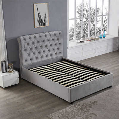 Royal Gray Bedroom Bed Upholstery Beds Chesterfield Design Textile