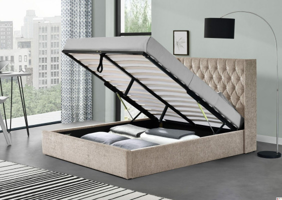 Chesterfield Bed Design Bedroom English Beds 180x200cm Textile