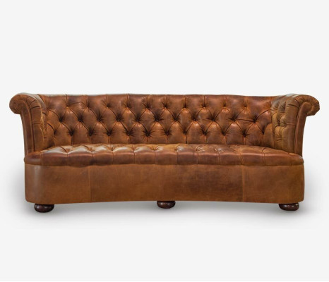 Chesterfield Leather Upholstery Design Sofa Luxury Couch Classic Sofa 3 Seater new