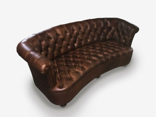 Chesterfield Leather Upholstery Design Sofa Luxury Couch Classic Sofa 3 Seater new