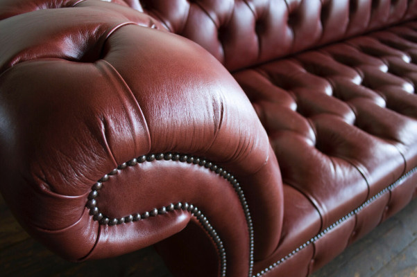Xxl Big sofa Chesterfield Sofa 4 Seater Couch Upholstery Luxury Classic Textile