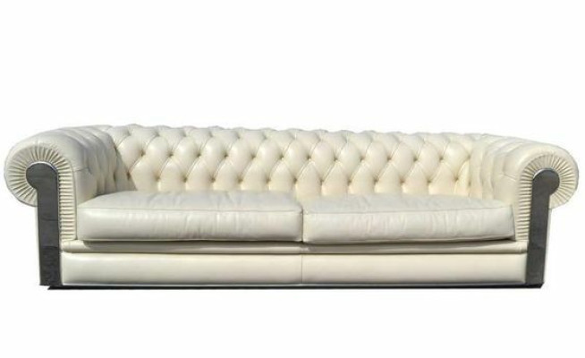 Chesterfield 3 Seater Couch Sofa Three Seater Designer Living room Seating Furniture