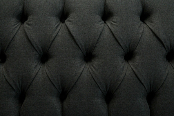 Classic Chesterfield Couch 3 Seater Sofa Couch Velvet Leather Blue Design Upholstery