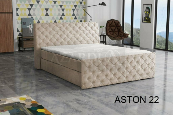 Gray Double bed Chesterfield Hotel Beds Designer Bedroom Furniture