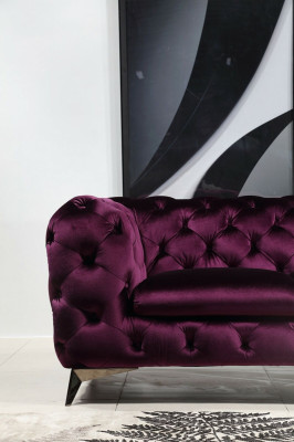 XXL Big Sofa Couch Chesterfield 3 Seater Upholstery Couches Seat Three Textile Fabric
