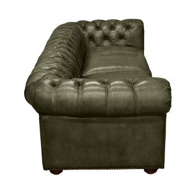 Elegant Living room Couch Four Seater Chesterfield Leather Fabric Couches Sofa new