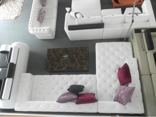 Luxury Corner sofa Couch Living landscape Sofa Upholstery Seat L-shape Suite new