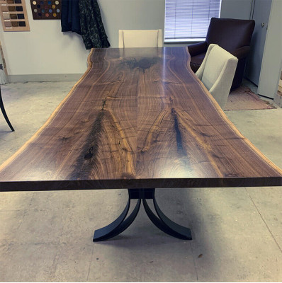 Luxury Dining table Real Wood Designer Kitchen Table Massive Tables 1sqm Price