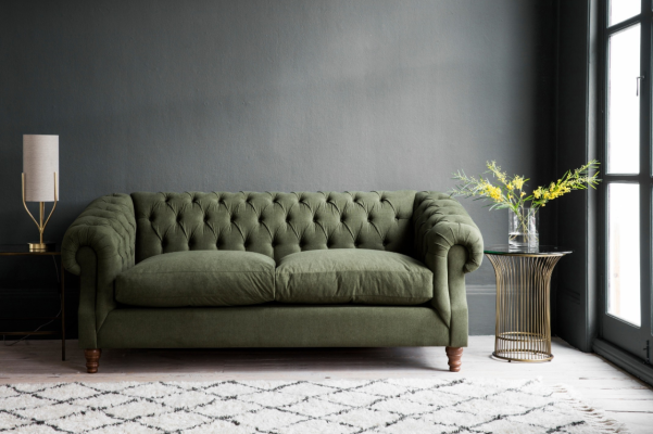 Living room Sofa # Luxury Couch # Upholstery Designer Classic Furniture
