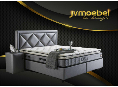 Elegant Bed 3-piece Set Bedside table Furniture Luxury Bedroom Mattress Bed frame new