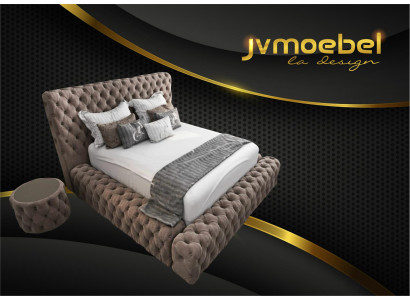 Bed Textile Bedroom Furniture Luxury Modern Beds Chesterfield Boxspring new
