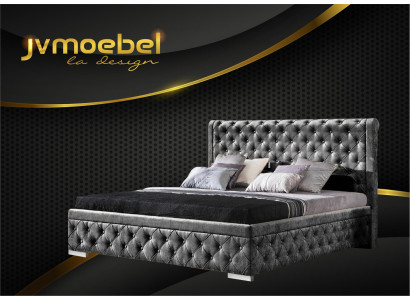 Bed frame Fabric Furniture Luxury Beds Bed Textile Bedroom Design Textile new