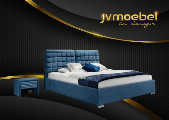 Luxury Box Spring Bed Design Fabric Hotel Beds Bedroom Furniture Double