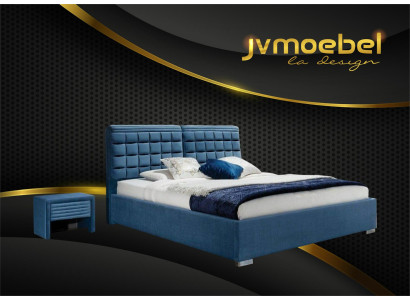 Luxury Box Spring Bed Design Fabric Hotel Beds Bedroom Furniture Double