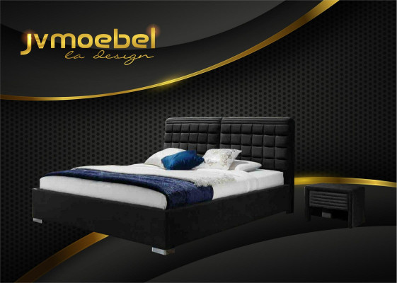 Luxury Box Spring Bed Design Fabric Hotel Beds Bedroom Furniture Double
