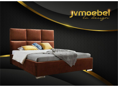 Modern Bedroom Beds Textile Bed Fabric Chesterfield 180x200 Double bed