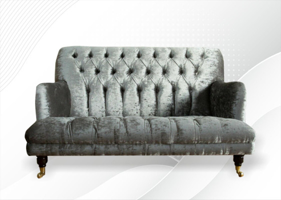 Sofa Set of 2 Design Chesterfield Sofa Upholstery Couches Couch Modern Luxury new