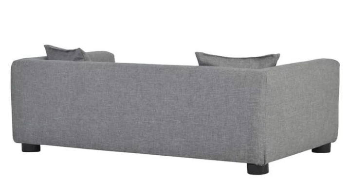 Gray Large Dog Bed Dog Upholstery Textile Fabric Couches new Dog Sofa Couch