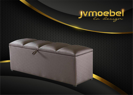 Chest Storage Box Luxury Bedroom Stool Textile Footstool