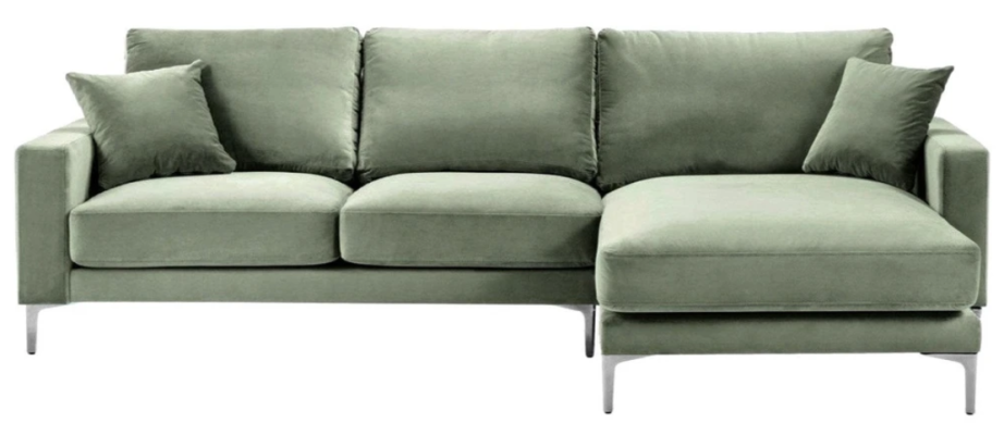 Sage Green Green Corner sofa Fabric Living room Design Couches Upholstery Sofa Sofas new