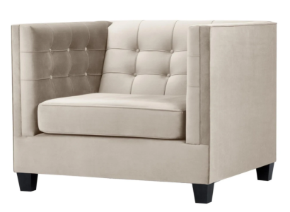 Armchair Textile Fabric loft Gray Creative Furniture new Modern Living room