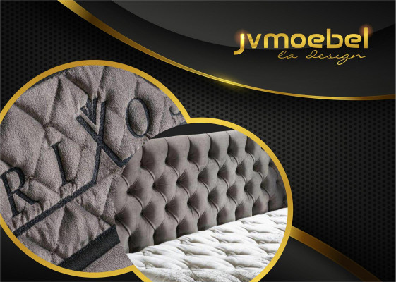 Bed frame Fabric Furniture Luxury Modern Beds Bed Textile Bedroom Design