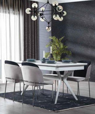 Dining table Group 4x Chairs Dining set n Chair Set Table 5pcs.