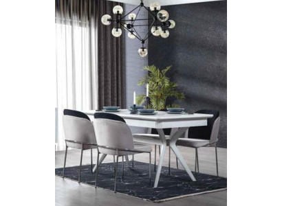 Dining table Group 4x Chairs Dining set n Chair Set Table 5pcs.