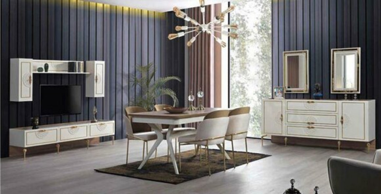 TV Wardrobe Italian Furniture Living room Chest of drawers Luxury Sideboard