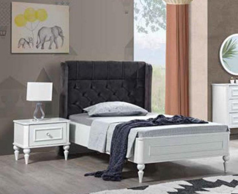Youth Bed Single Beds Chesterfield Bedroom Furniture Upholstered