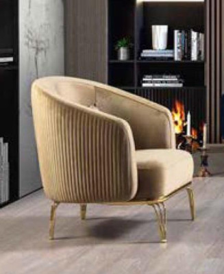 Armchair Modern Couch Sofa Relax Fabric Lounge Textile Seater Luxury Seat Polyester