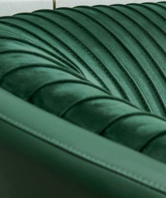 Corner sofa Dark Green Living landscape Couch Corner suite Leather Creative Furniture Design