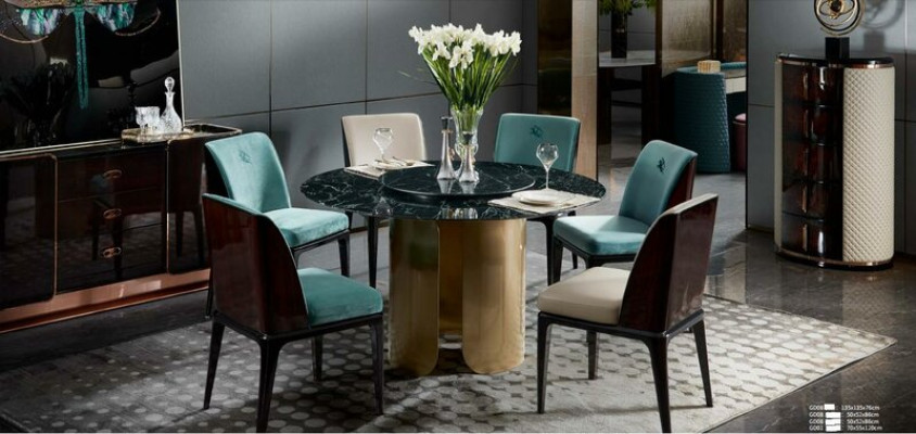Dining table 4 Chairs Dining room Group Suite Modern Furniture