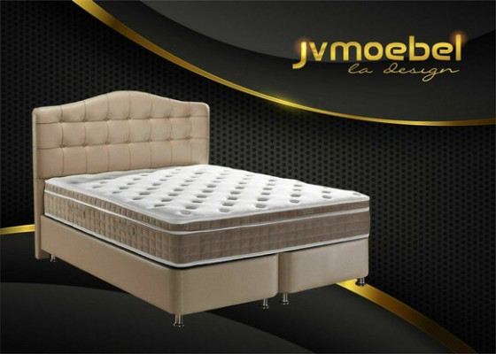Bed Leather 2x Bedside table 3 pcs. Bedroom Set Furniture Modern Luxury Beds new
