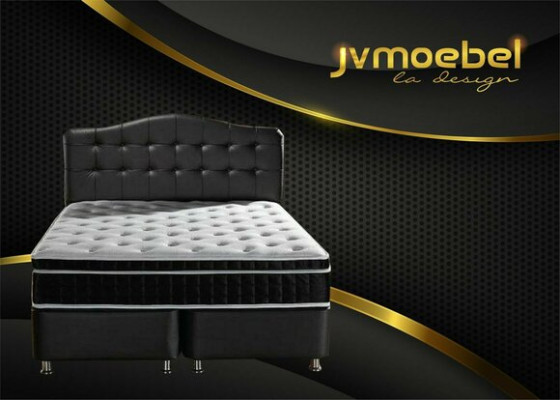 Bed Leather 2x Bedside table 3 pcs. Bedroom Set Furniture Modern Luxury Beds new