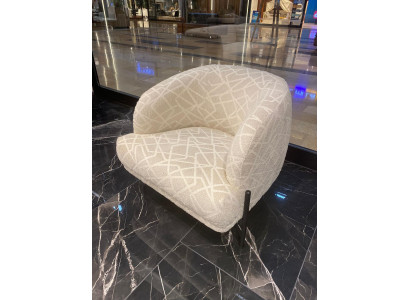 Modern armchair living room furniture textile furniture single seater stylish luxury